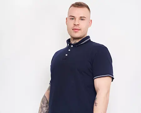 Portrait von Nico Schnur, Fitnesstrainer - Team der orthopädischen Praxis in Düsseldorf