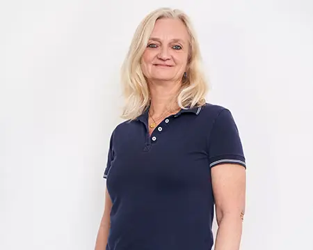 Portrait von Ute Steffen, Physiotherapeutin - Team der orthopädischen Praxis in Düsseldorf